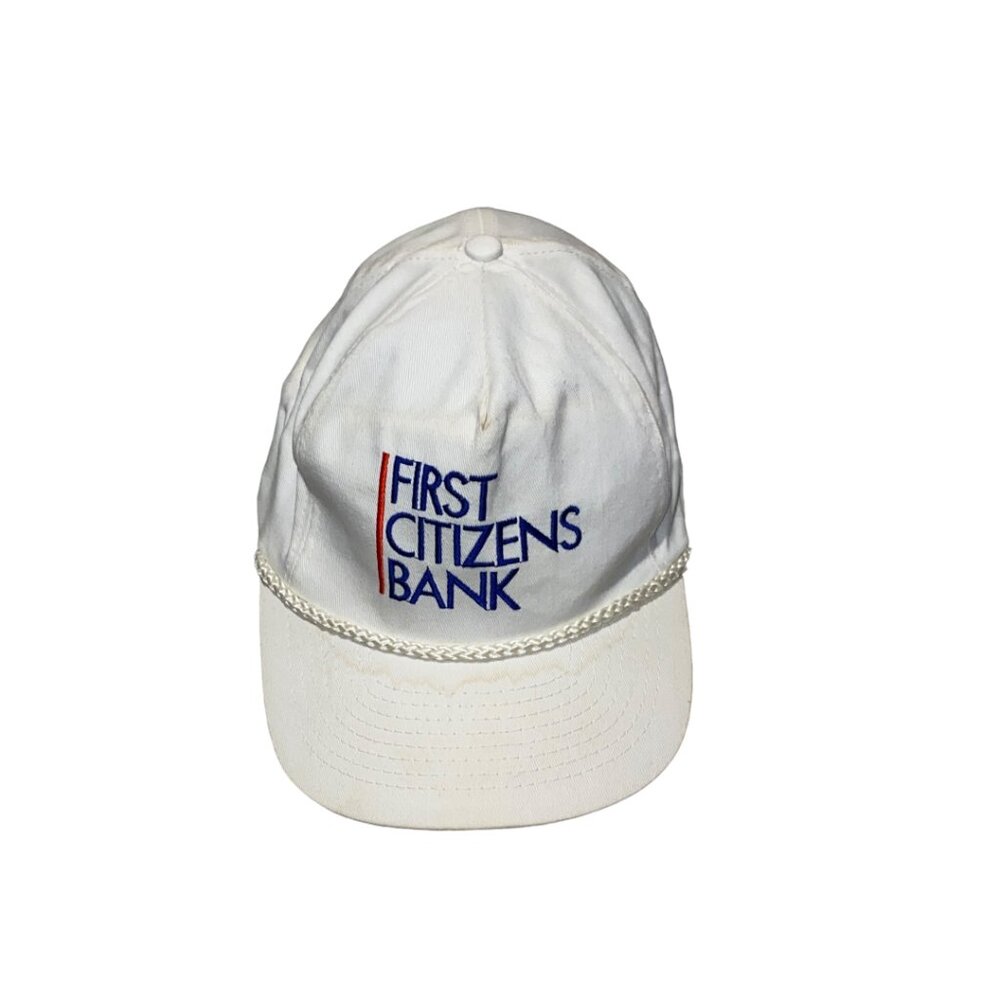 🏁 First Citizen's Bank Vintage Snapback Hat 🏁